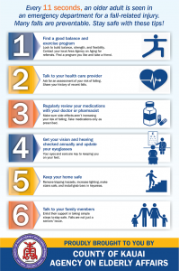 6 STEPS TO PREVENT A FALL visual data 8