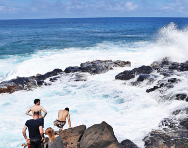 bath queens ocean once safety again kauai